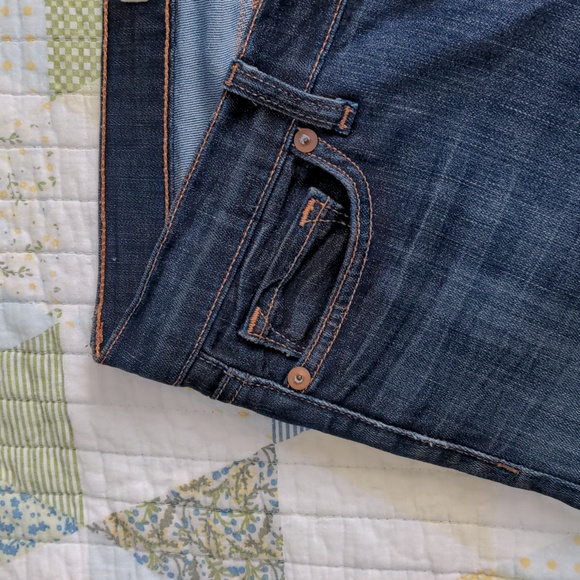 J Brand Low Rise Pencil Leg Jeans, Womens Size US 26 Dark Wash - Picture 4 of 9